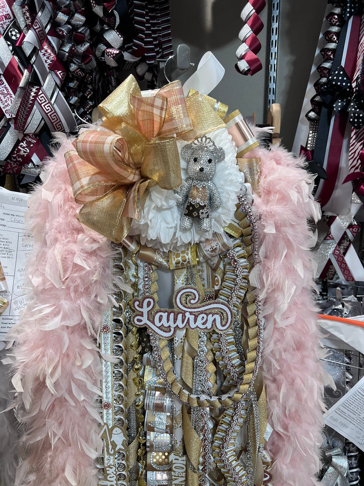 Homecoming Mums by Rebecca add ons & extras Diamond Bears