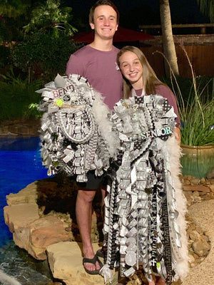 Peace Love and Mums- Homecoming Mums by Rebecca Ultimate Girl Mums Ultimate Double-Wide Mum
